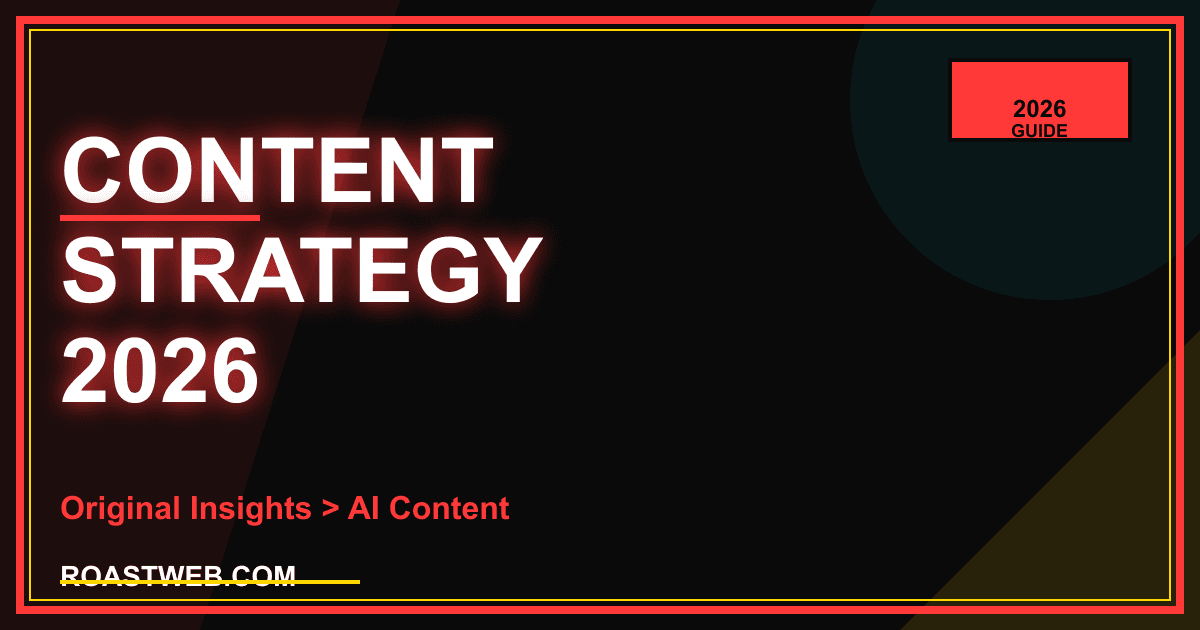 Content Strategy After December 2025: Original Insights Over Generic AI Content