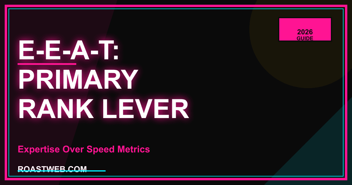 E-E-A-T: The #1 Ranking Factor After Google's December 2025 Core Update