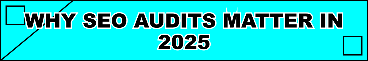 Why SEO Audits Matter in 2025