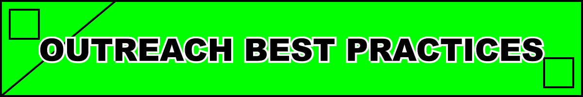 Outreach Best Practices