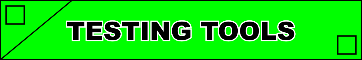 Testing Tools